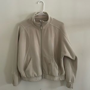 Lululemon Brushed Softstreme Funnel-Neck Zip Up